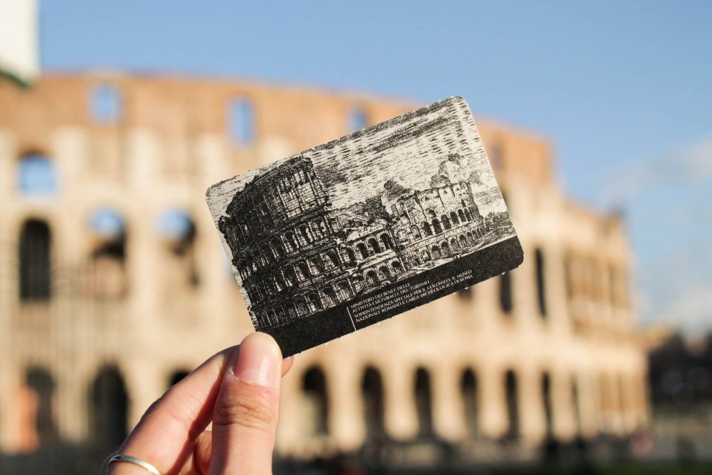 Билет в Колизей, Рим